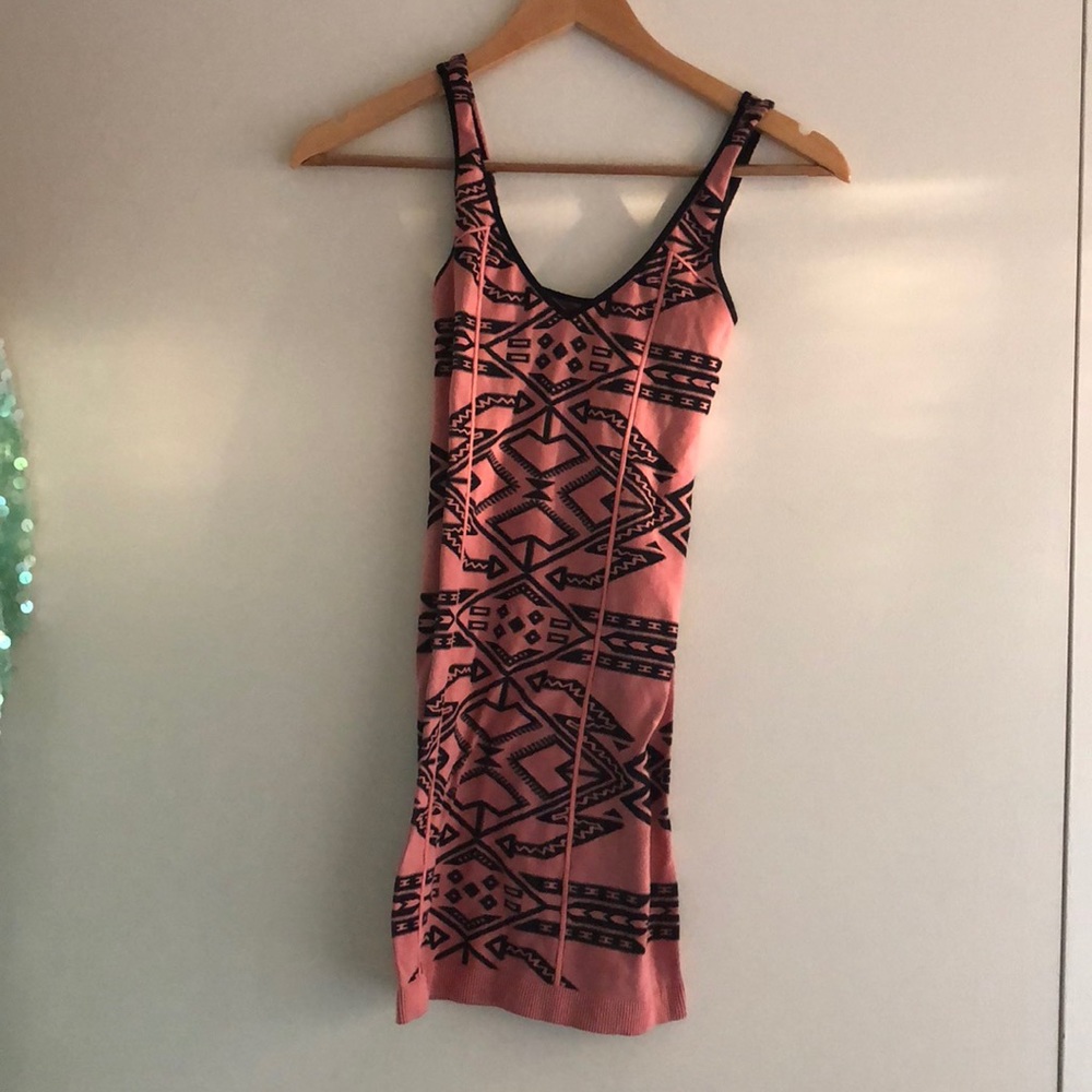 Pink free people dress